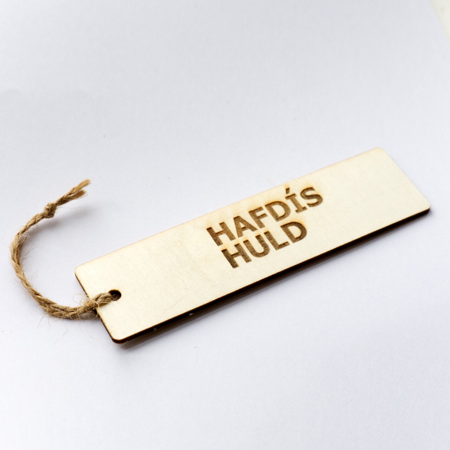 Bookmark - Hafdís Huld Logo